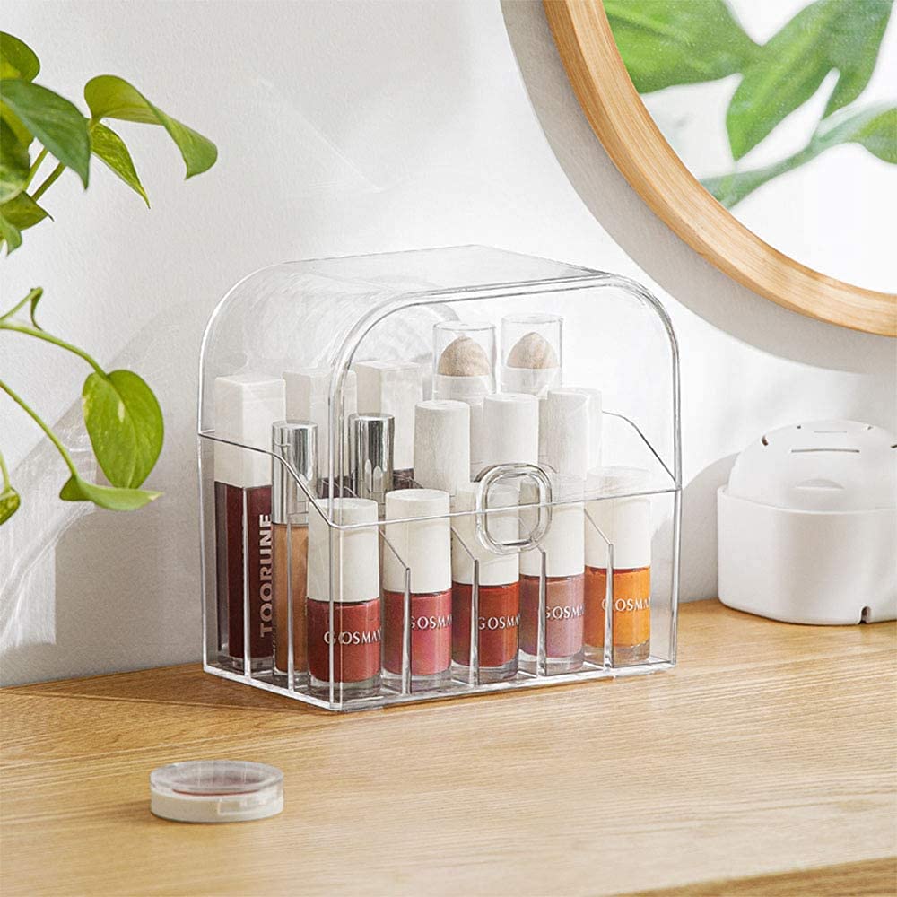 Amazon.co.jp: LINFIDITE リップスティックホルダー オーガナイザー